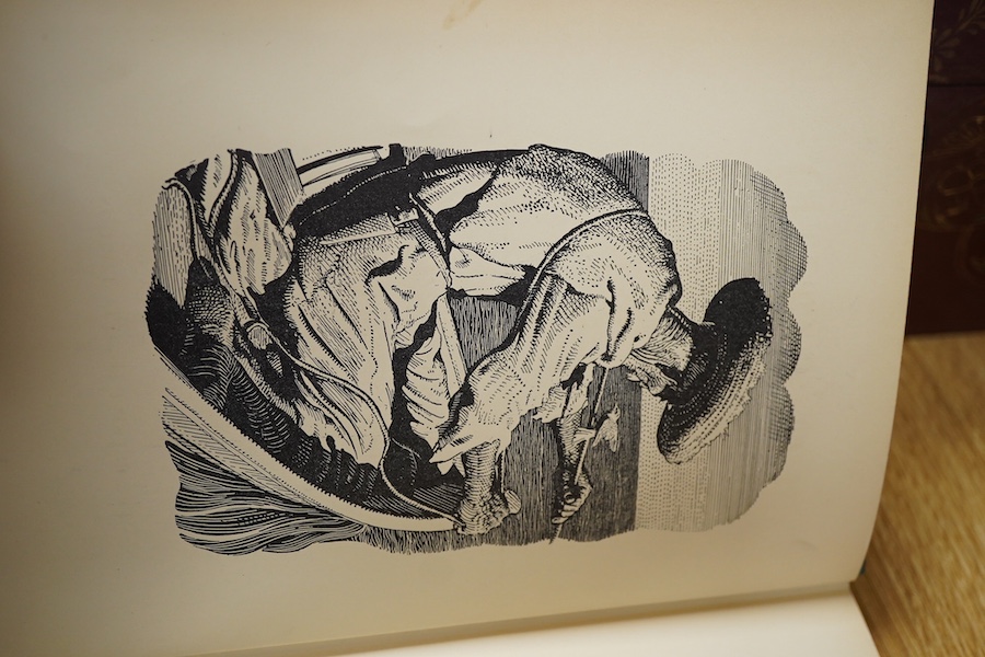 Three various books, Tree tops by Jim Corbett, Jesus of Nazareth by Joy Harington and The Old Man and the Sea by Ernest Hemingway, each autographed